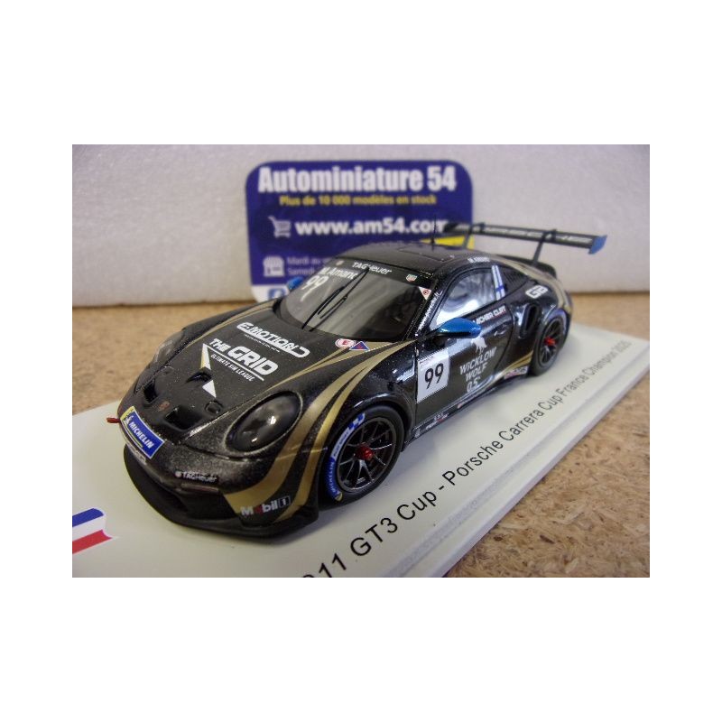 2025 Porsche 911 - 992 GT3 Carrera Cup France n°99 Marcus Amand SF339 Spark Model