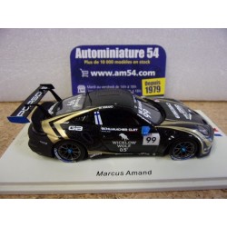 2025 Porsche 911 - 992 GT3 Carrera Cup France n°99 Marcus Amand SF339 Spark Model