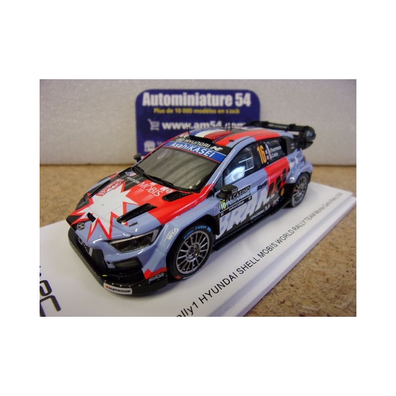 2026 Hyundai i20 N Rally1 n°16 Fourmaux - Coria Monte Carlo S6918 Spark Model