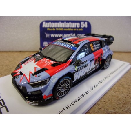 2026 Hyundai i20 N Rally1 n°16 Fourmaux - Coria Monte Carlo S6918 Spark Model