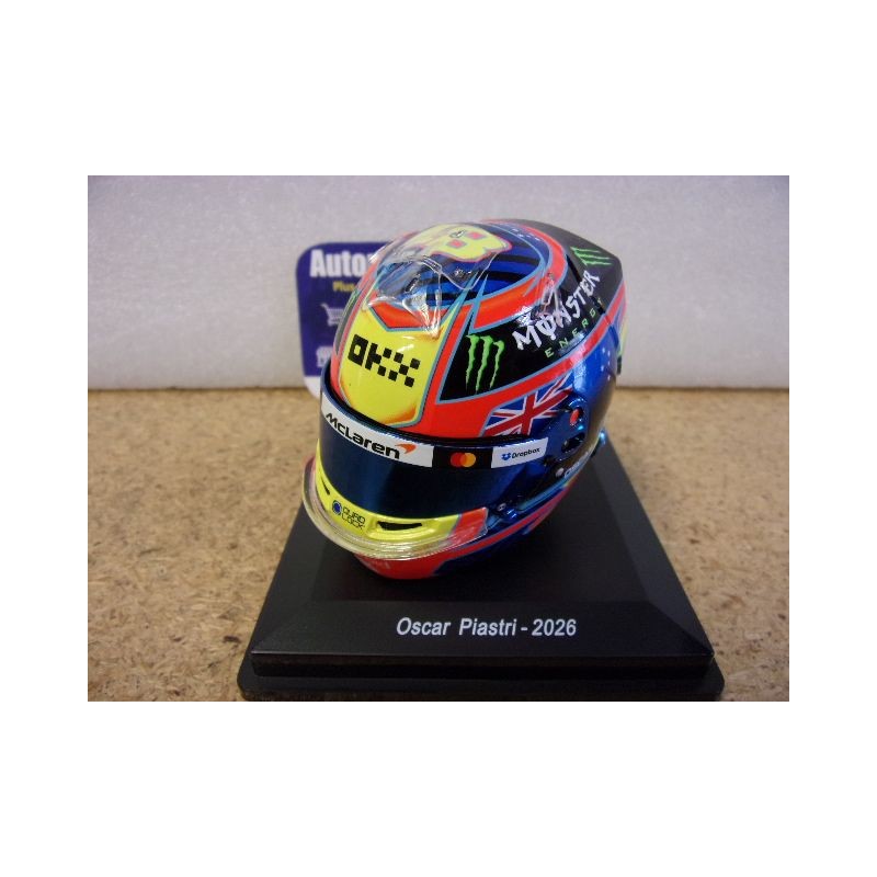 2026 Casque Oscar Piastri McLaren  1/5 5HF244 Spark Model