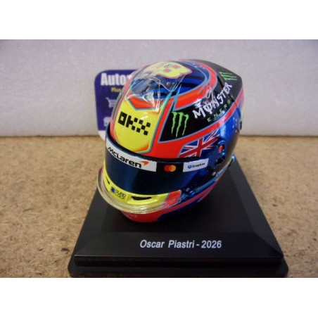 2026 Casque Oscar Piastri McLaren  1/5 5HF244 Spark Model