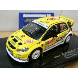 2008 Suzuki SX4 WRC Andersson - Andersson n°12 Japan RAM346 Ixo Models