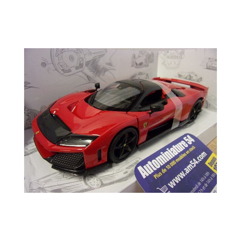 Ferrari F80 red 18-36057R Bburago Race and Play
