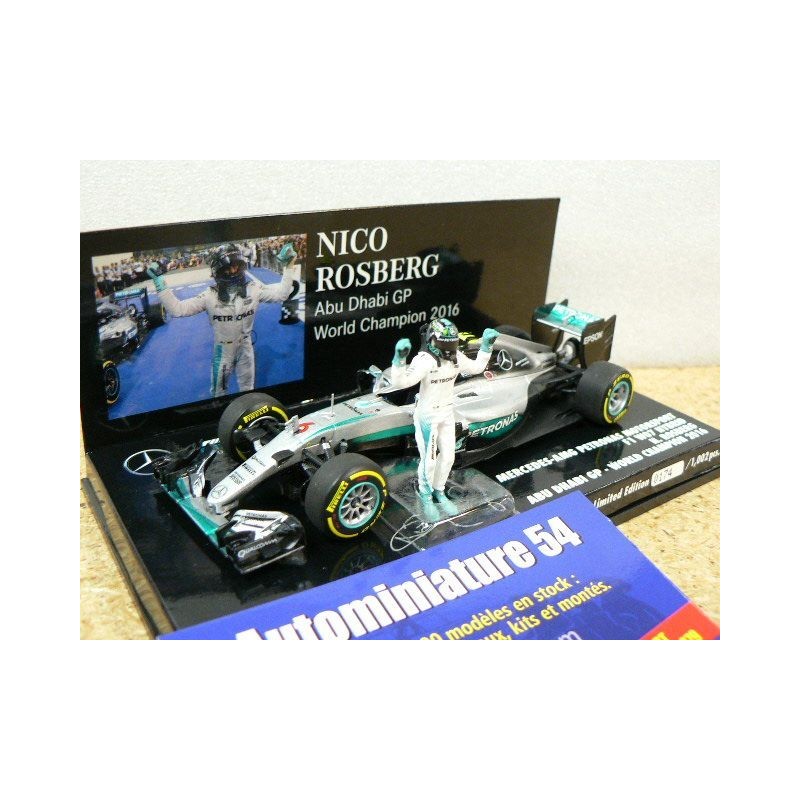 2016 Mercedes AMG Petronas W07 N.Rosberg ABU DHABI GP  World Champion 417160806 Minichamps