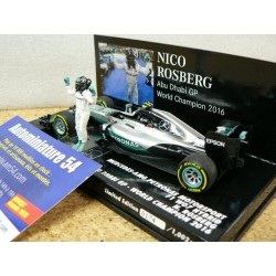 2016 Mercedes AMG Petronas W07 N.Rosberg ABU DHABI GP  World Champion 417160806 Minichamps