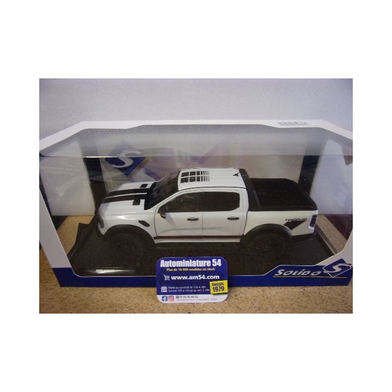Ford Ranger Raptor Ice White 2024 S1813904 Solido