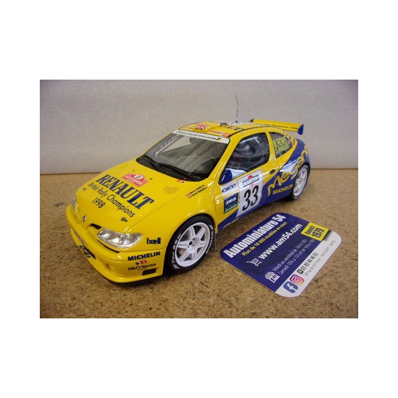 1998 Renault Megane Maxi n°33 Rowe - Ringer San Remo OT1195 OttoMobile