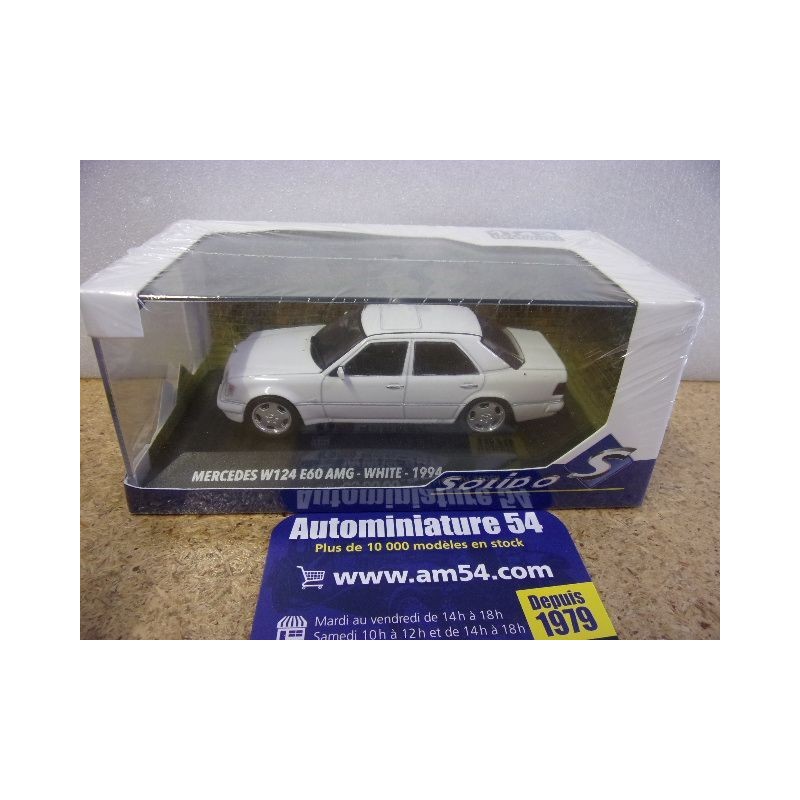 Mercedes E60 AMG W124 E500 White 1994 S4313205 Solido