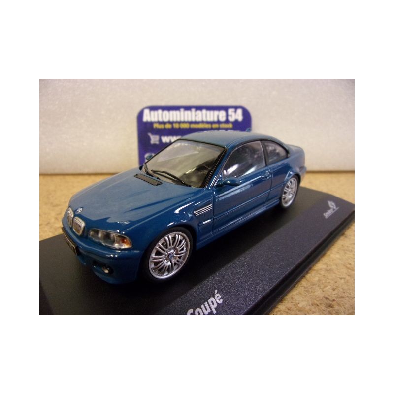 BMW M3 E46 Laguna Seca Blue 2000 S4318601 Solido