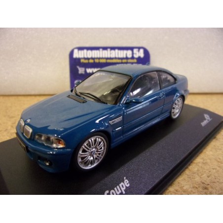 BMW M3 E46 Laguna Seca Blue 2000 S4318601 Solido