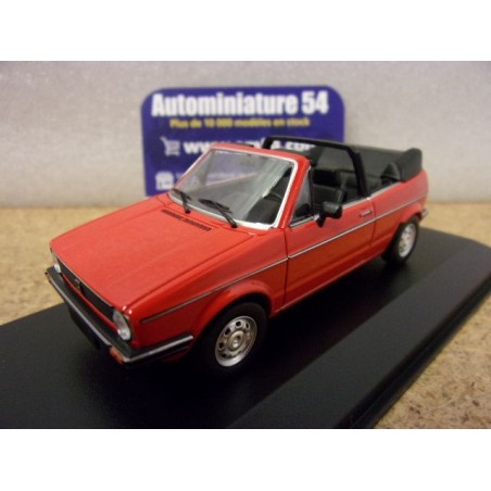 Volkswagen Golf 1 Cabrio Red 1979 940055181 MaXichamps