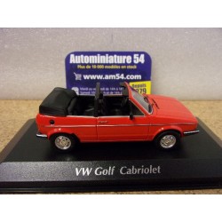 Volkswagen Golf 1 Cabrio Red 1979 940055181 MaXichamps