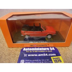 Volkswagen Golf 1 Cabrio Red 1979 940055181 MaXichamps