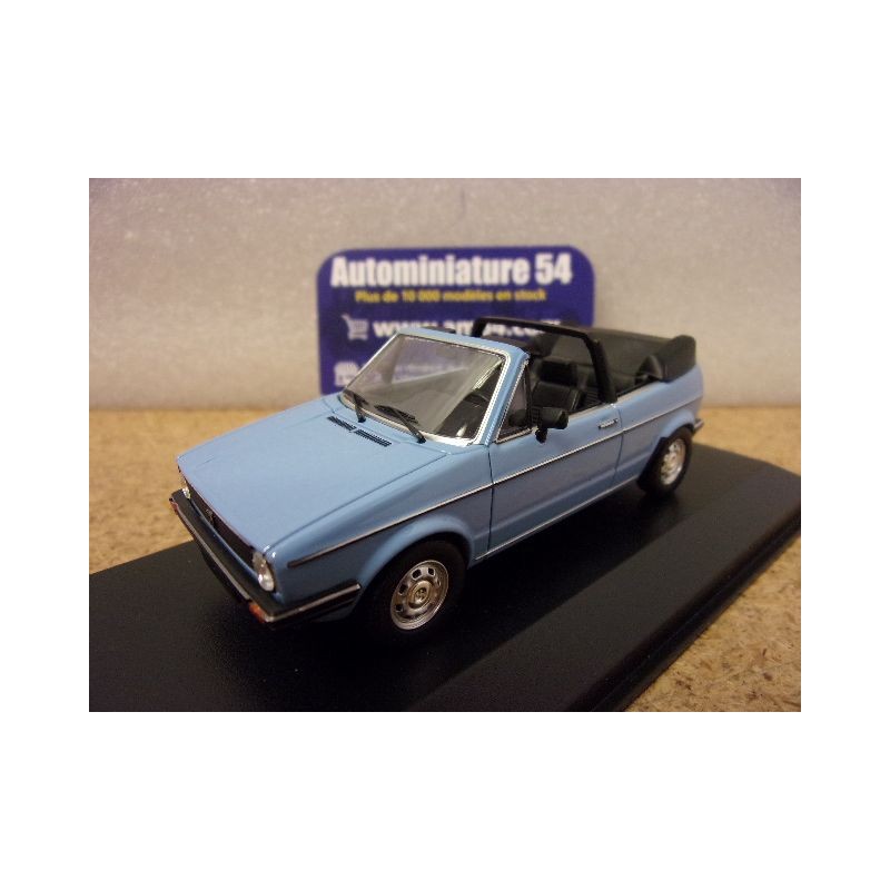 Volkswagen Golf 1 Cabrio Blue 1979 940055180 MaXichamps