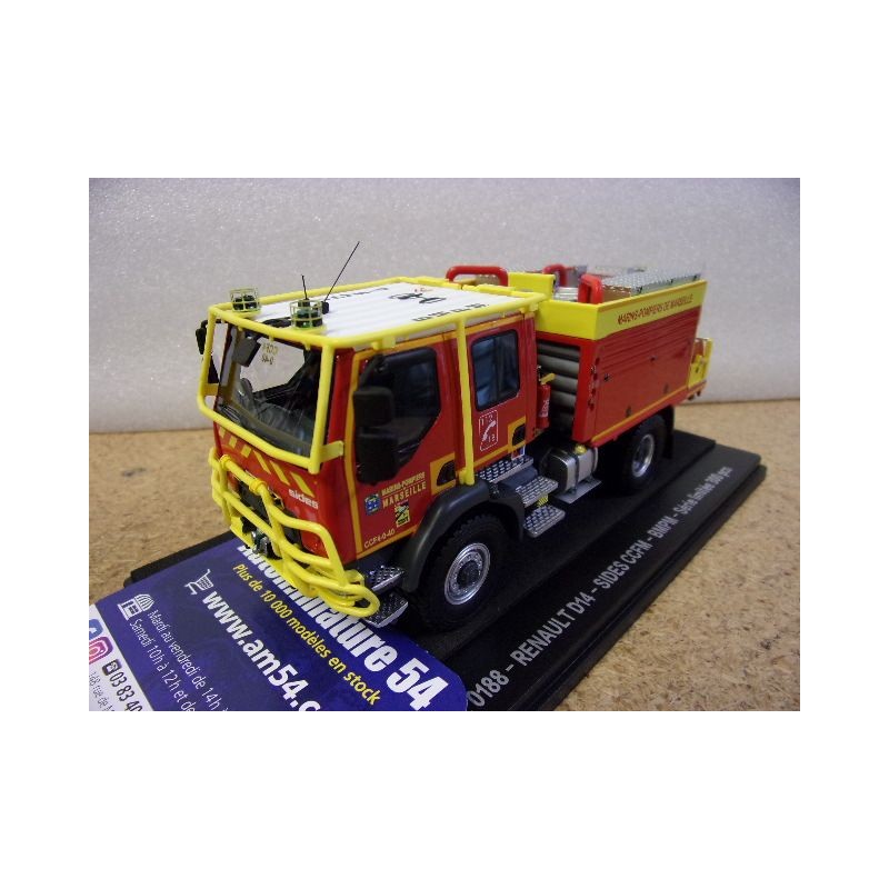 Renault D14 SIDES CCFM BMPM Pompiers Marseille Alerte0188