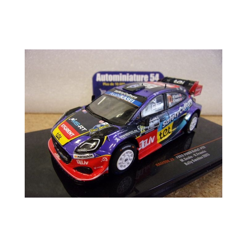 2025 Ford Puma Rally 1 n°22 Sesks - Francis Rally Sweden RAM990 Ixo Models