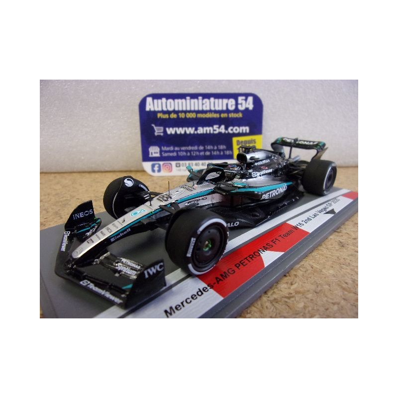 2025 Mercedes AMG Petronas F1 W16 n°63 George Russell 2nd Las Vegas GP S9670 Spark Model
