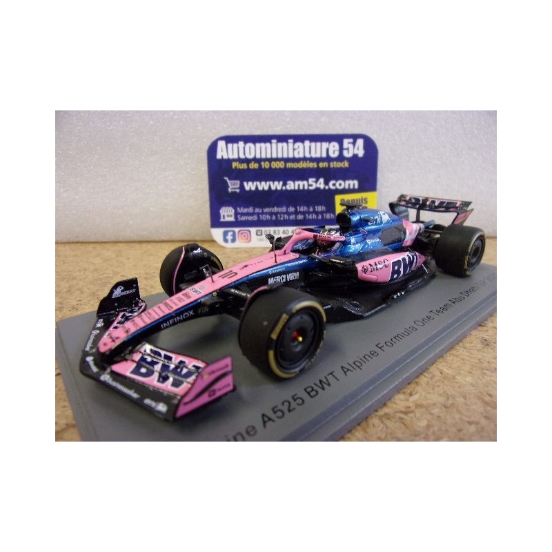 2025 Alpine BWT F1 Team A525 n°10 Pierre Gasly Abu Dhabi GP S9682 Spark Model