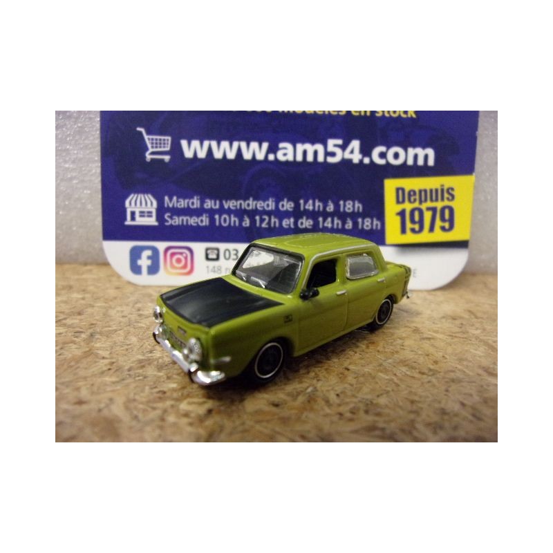 Simca 1000 Rallye2  Acid green 1974 571096 Norev 1/87