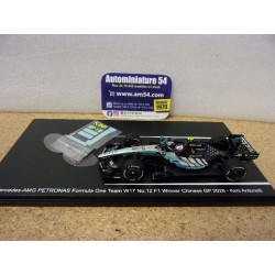 2026 Mercedes AMG Petronas F1 W17 n°12 Kimi Antonelli 1st Winner Chinese GP S9381 Spark Model