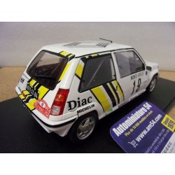 1989 Renault Supercinq GT Turbo 5 n°19 Oreille - Thimonier Monte Carlo S1810006 Solido