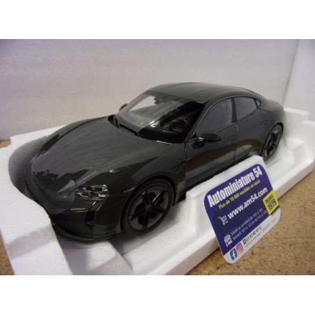 Porsche Taycan Turbo S Slate Grey Nero 2024 187654 Norev