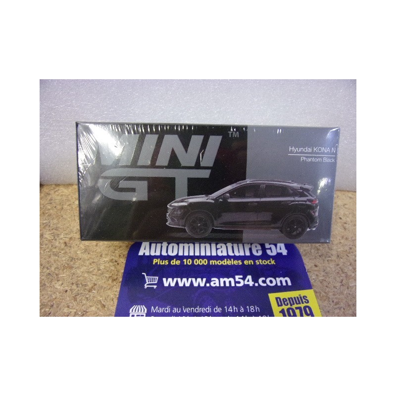 Hyundai Kona N Performance Phantom Black MGT001206 True Scale Models Mini GT