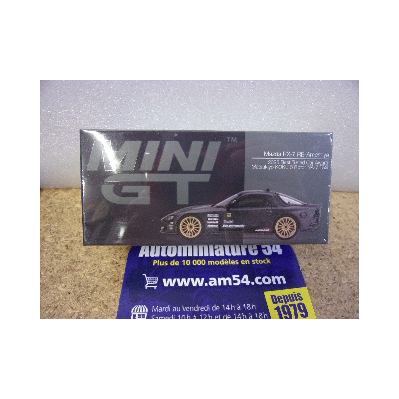 Mazda RX-7 Re-Amemiya 2025 Best Tuned Car Matsukiyo Koku  MGT01205 True Scale Models Mini GT
