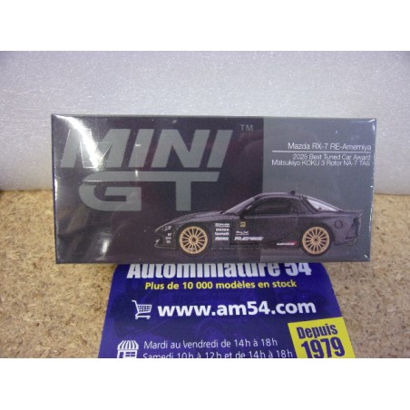 Mazda RX-7 Re-Amemiya 2025 Best Tuned Car Matsukiyo Koku  MGT01205 True Scale Models Mini GT