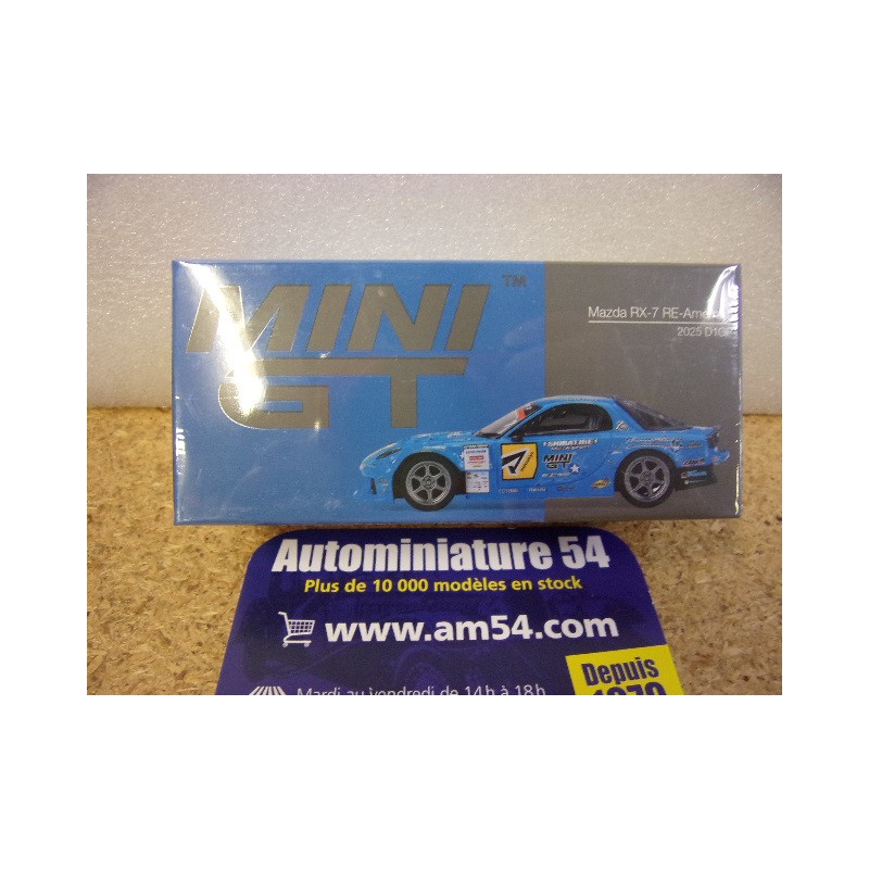 Mazda RX-7 Re-Amemiya 2025 D1GP MGT01195 True Scale Models Mini GT