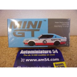 Nissan Skyline Kenmeri Liberty Walk Racing 75 Concept MGT01212 True Scale Models Mini GT