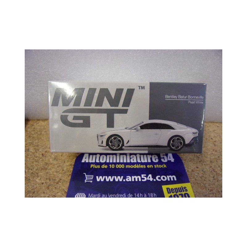 Bentley Batur Bonneville white MGT00969 True Scale Models Mini GT
