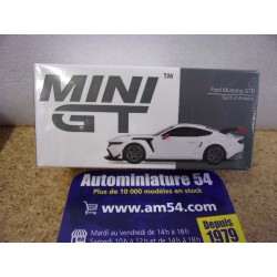 Ford Mustang GTD White Spirit of America MGT01097 Mini GT