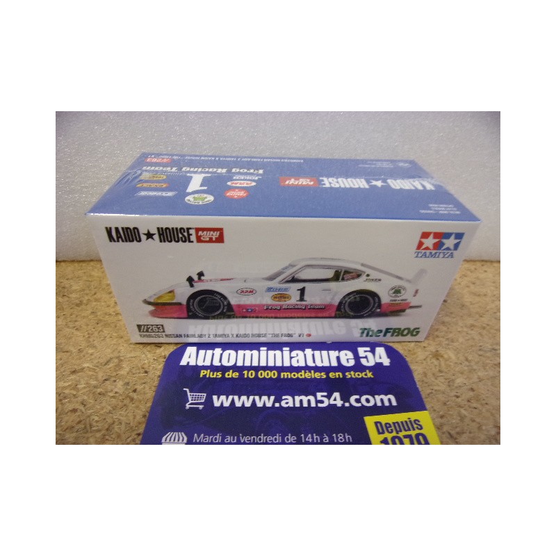 Nissan Datsun Kaido Fairlady Z Tamiya X " The Frog"  V1 KHMG263 True Scale Miniatures MinGT