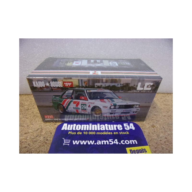 BMW M3 E30 Kaido Works Larry Chen V1 USA Exclusive KHMG217 True Scale Miniatures MinGT