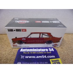 Datsun 510 Street Nismo V3 Red KHMG229 True Scale Miniatures MinGT