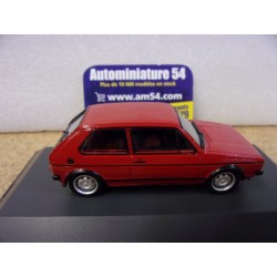 Volkswagen Golf MK1 GTi Red 450203900 Schuco