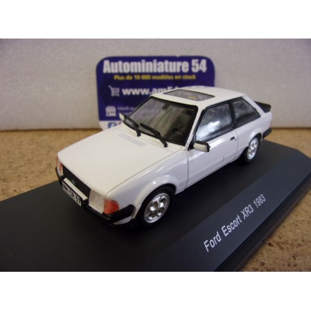 Ford Escort XR3 White 1983 450203400 Schuco