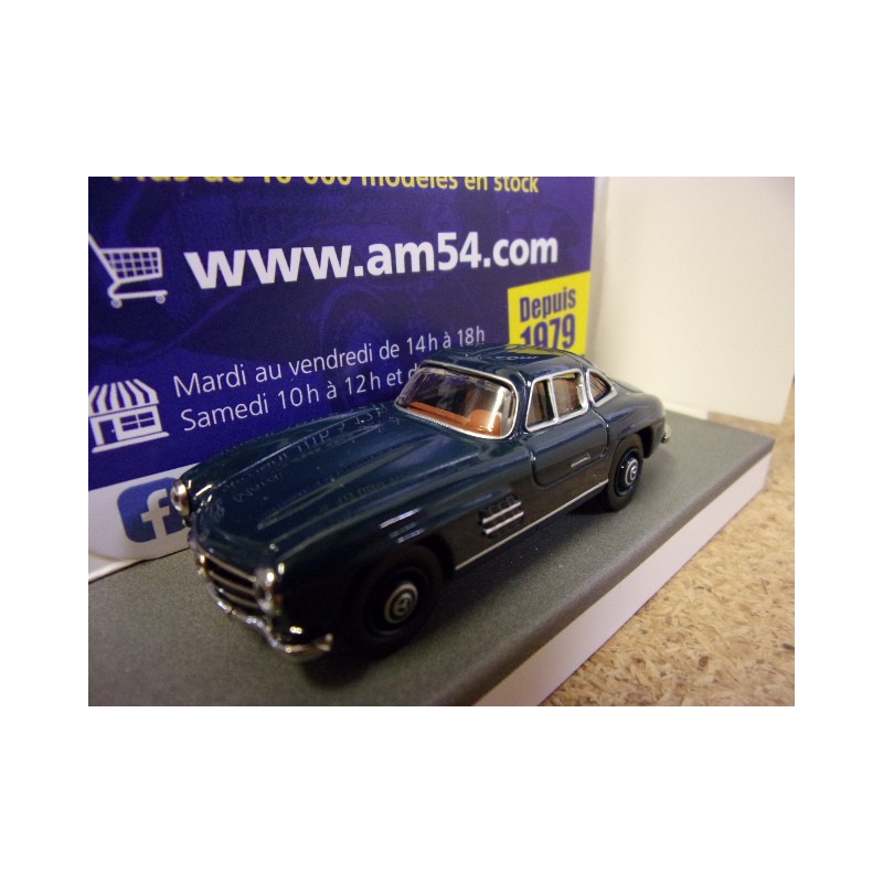 Mercedes 300 SL blue 1/64 64U00006 Schuco