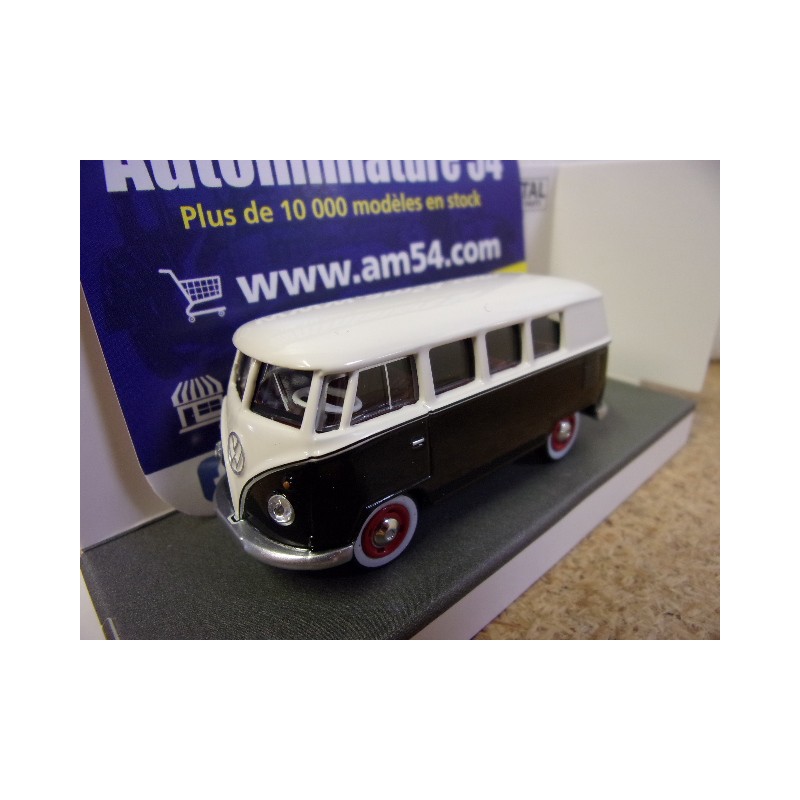 Volkswagen VW T1 Bus black - White 1/64 64U00012 Schuco