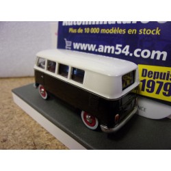 Volkswagen VW T1 Bus black - White 1/64 64U00012 Schuco