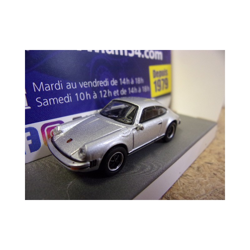 Porsche 911 Carrera 3.2 Coupe Silver 87U00065 Schuco 1/87