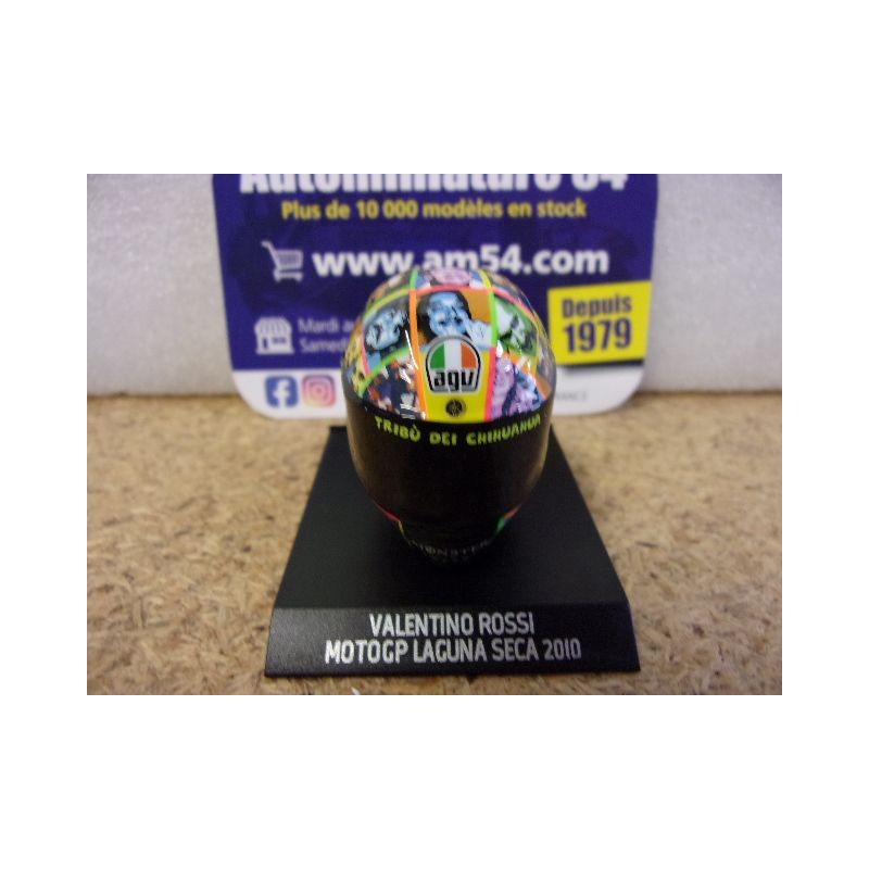 2010 Casque Moto GP AGV Valentino Rossi Laguna Seca 315100096 Minichamps
