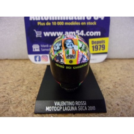 2010 Casque Moto GP AGV Valentino Rossi Laguna Seca 315100096 Minichamps