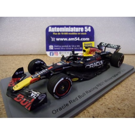 2025 Red Bull Honda RB21 n°1 Max Verstappen 1st winner Italian GP S9636 Spark Model