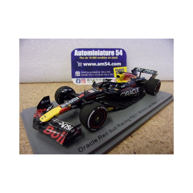 copy of 2025 Red Bull Honda RB21 n°1 Max Verstappen 1st winner Abu Dhabi GP S9677 Spark Model