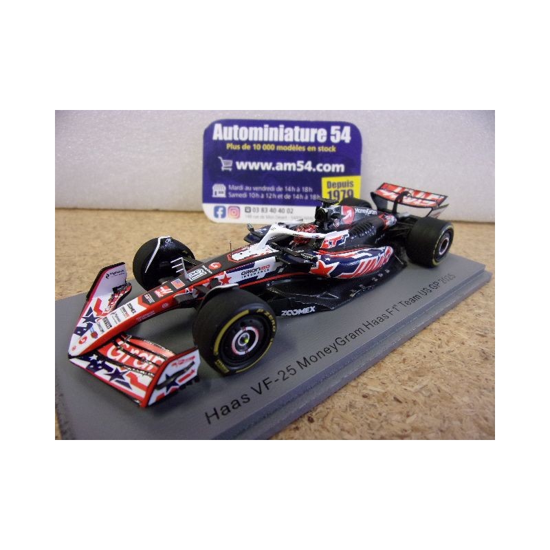 2025 MoneyGram Haas VF25 n°31 Esteban Ocon US GP S9646 Spark Models