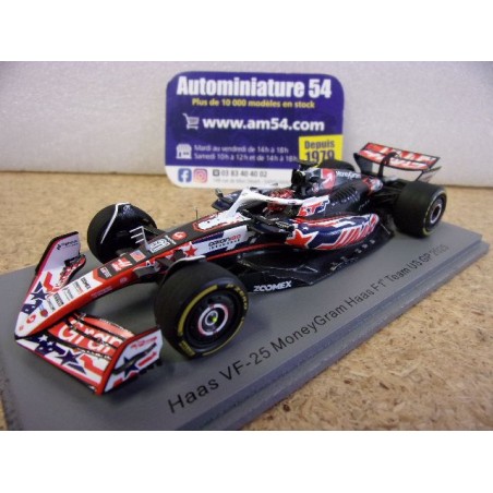 2025 MoneyGram Haas VF25 n°31 Esteban Ocon US GP S9646 Spark Models