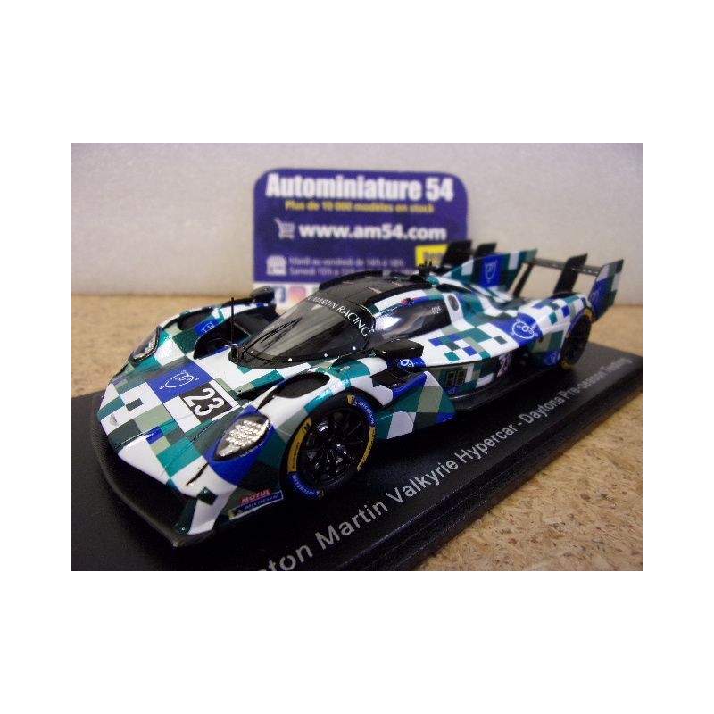 2025 Aston Martin Valkyrie Hypercar n°23 Daytona Pre Season Testing S9308 Spark Model